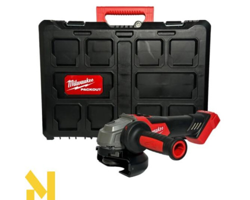 Болгарка (кутова шліфмашина) акумуляторна Milwaukee M18 FSAG125X-0 PACKOUT (без АКБ та ЗП)