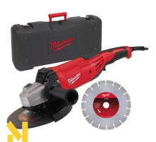 Болгарка (кутова шліфмашина) MILWAUKEE AG 22-230 DMS DSET