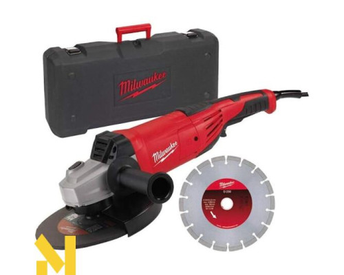 Болгарка (кутова шліфмашина) MILWAUKEE AG 22-230 DMS DSET