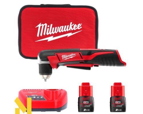 Дриль кутовий акумуляторний MILWAUKEE C12 RAD-202В
