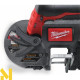 Пила стрічкова акумуляторна MILWAUKEE M12 BS-402C