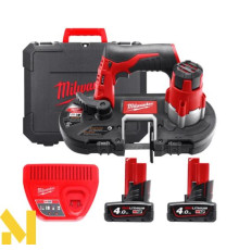 Пила стрічкова акумуляторна MILWAUKEE M12 BS-402C