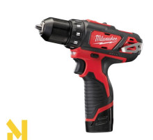 Дриль-шурупокрут акумуляторний Milwaukee M12 BDD-202C