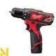 Дриль-шурупокрут акумуляторний Milwaukee M12 BDD-202C