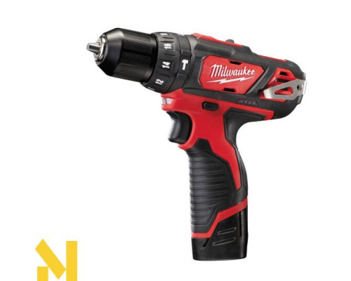 Дриль-шуруповерт ударний акумуляторний Milwaukee M12 BPD-202C