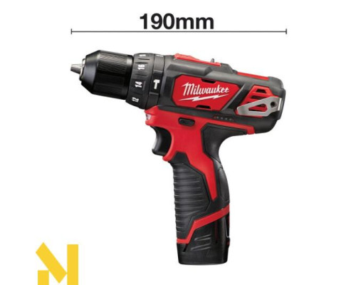 Дриль-шуруповерт ударний акумуляторний Milwaukee M12 BPD-202C