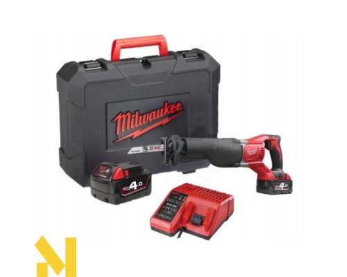 Пила шабельна акумуляторна MILWAUKEE M18 BSX-402C