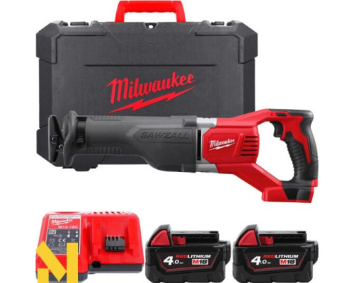 Пила шабельна акумуляторна MILWAUKEE M18 BSX-402C