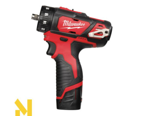 Дриль-шурупокрут акумуляторний Milwaukee M12 BDDX-202C