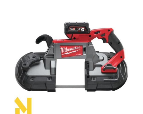 Пила стрічкова акумуляторна Milwaukee M18 CBS125-502C