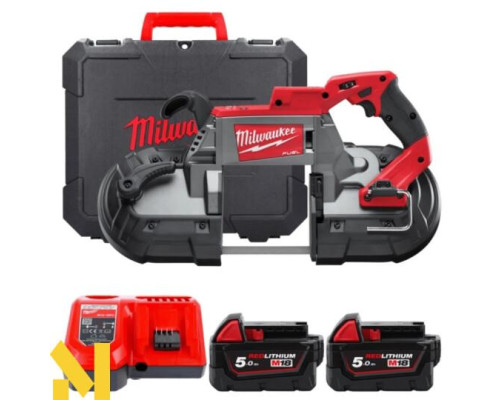 Пила стрічкова акумуляторна Milwaukee M18 CBS125-502C