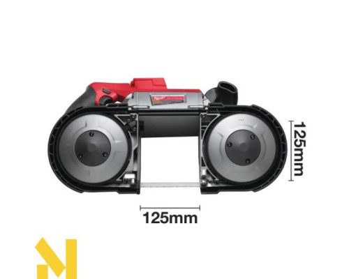 Пила стрічкова акумуляторна Milwaukee M18 CBS125-502C