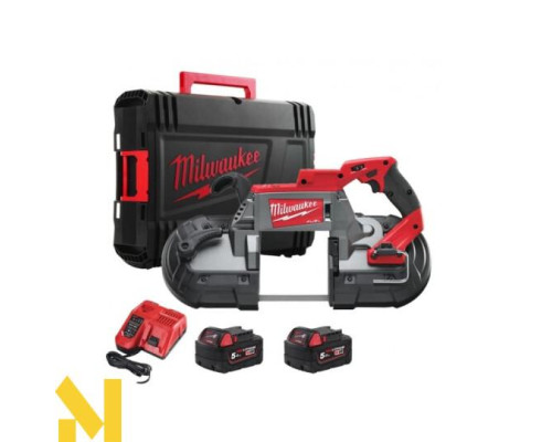 Пила стрічкова акумуляторна Milwaukee M18 CBS125-502C