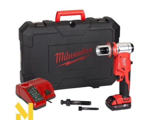 Пробійник отворів гідравлічний акумуляторний Milwaukee FORCE LOGIC M18 HKP-201C