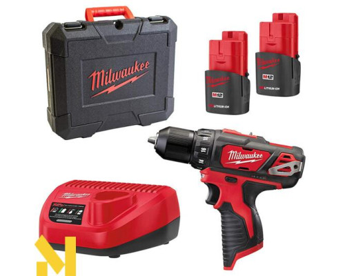 Дриль-шуруповерт акумуляторний Milwaukee M12 BDD-152С