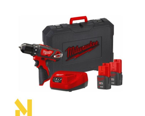 Дриль-шуруповерт акумуляторний Milwaukee M12 BDD-152С