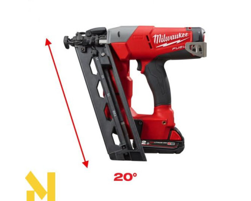 Цвяхозабивач акумуляторний MILWAUKEE M18 CN16GA-202X