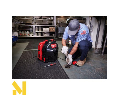 Машина прочистна акумуляторна Milwaukee M18 FFSDC13-0 ранцева (без АКБ та ЗП)