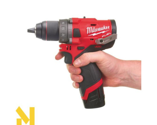 Дриль-шуруповерт ударний акумуляторний Milwaukee M12 FPD-0 (без АКБ та ЗП)