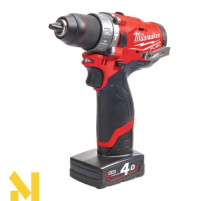 Дриль-шуруповерт ударний акумуляторний Milwaukee M12 FPD-402X
