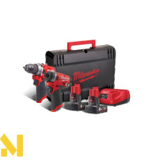 Набір інструментів акумуляторних Milwaukee M12 FPP2A-602X