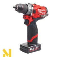 Дриль-шурупокрут акумуляторний Milwaukee M12 FDD-0