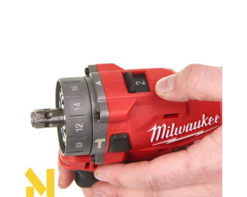 Дриль-шуруповерт ударний акумуляторний Milwaukee M12 FPDXKIT-202X