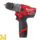 Дриль-шуруповерт ударний акумуляторний Milwaukee M12 FPDXKIT-202X