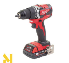 Дриль ударний акумуляторний Milwaukee M18 CBLPD-202C