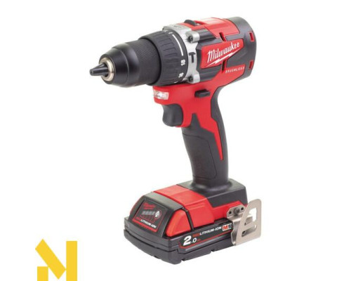 Дриль ударний акумуляторний Milwaukee M18 CBLPD-202C