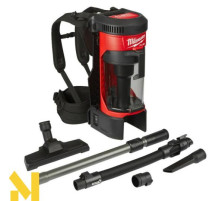 Пилосос акумуляторний Milwaukee M18 FBPV-0 ранцевий (без АКБ та ЗП)