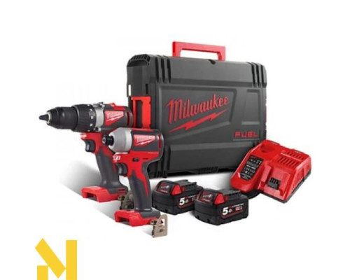 Набір інструментів акумуляторних Milwaukee M18 BLPP2B2-502X