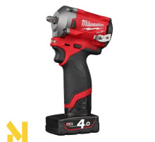 Гайковерт акумуляторний Milwaukee M12 FIW38-422X