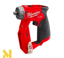 Дриль-шуруповерт акумуляторний Milwaukee M12 FDDX-0 зі змінними насадками