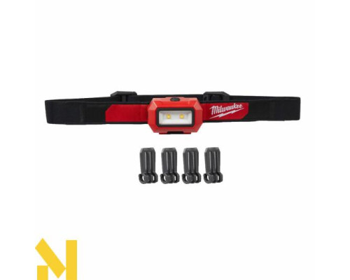 Ліхтар налобний Milwaukee HL2-LED на батарейках
