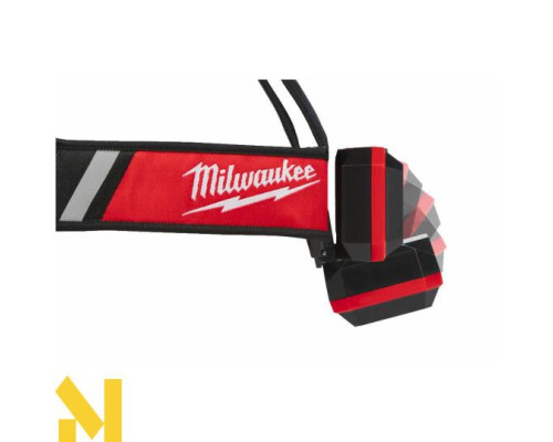 Ліхтар налобний Milwaukee L4 HLRP-201 для носіння на касці