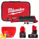 Шліфмашина пряма акумуляторна Milwaukee M12 FDGS-422B