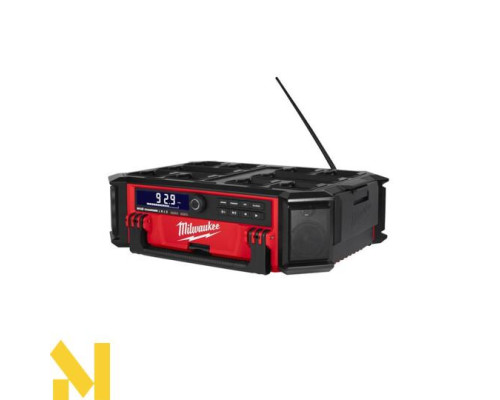 Радіоприймач/зарядний пристрій гібридний Milwaukee M18PRCDAB+-0 (без АКБ та ЗП)