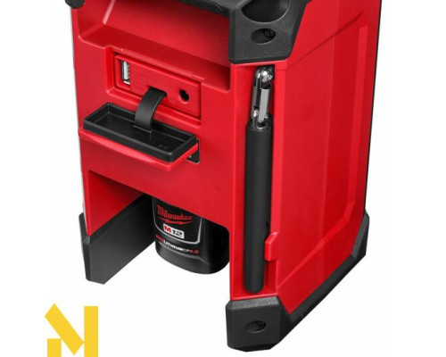 Радіоприймач/зарядний пристрій гібридний Milwaukee M12 RCDAB+-0 (без АКБ)