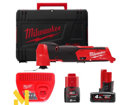Багатофункціональний інструмент (реноватор) акумуляторний MILWAUKEE M12 FMT-422X