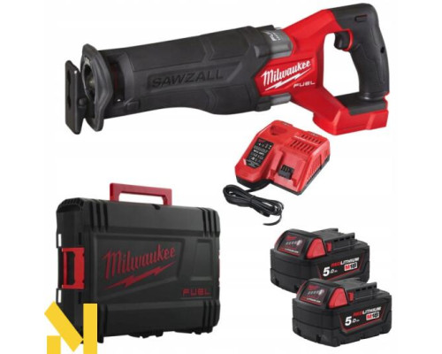 Пила шабельна акумуляторна MILWAUKEE M18 FHZ-502X