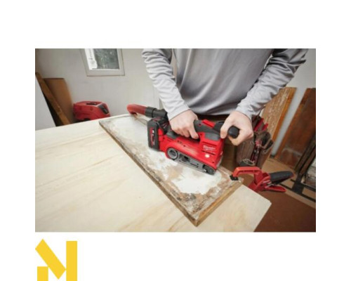 Шліфмашина стрічкова акумуляторна MILWAUKEE M18 FBTS75-0 (без АКБ та ЗП)