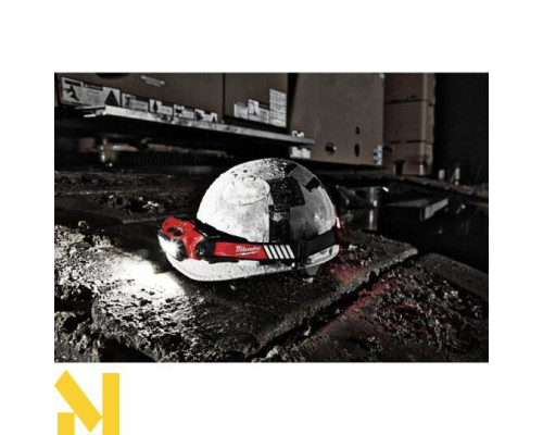 Ліхтар акумуляторний налобний MILWAUKEE L4 HL-VIS-301