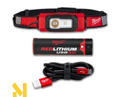 Ліхтар акумуляторний налобний MILWAUKEE L4 HL-VIS-301