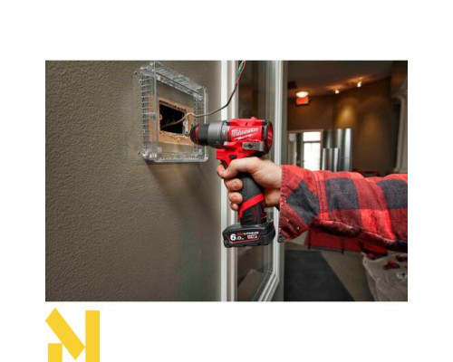 Дриль-шуруповерт акумуляторний MILWAUKEE M12 FPD2-202X