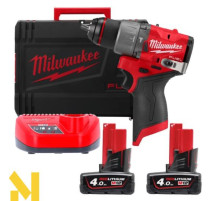 Дриль-шуруповерт акумуляторний Milwaukee M12 FPD2-402X