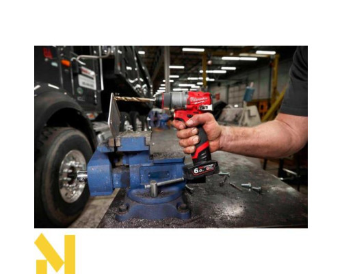 Дриль-шуруповерт акумуляторний MILWAUKEE M12 FPD2-602X