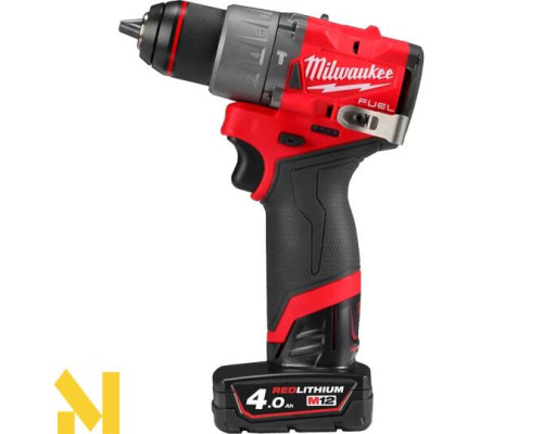 Дриль-шуруповерт акумуляторний MILWAUKEE M12 FDD2-402X