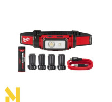 Ліхтар акумуляторний налобний MILWAUKEE L4HL2-301