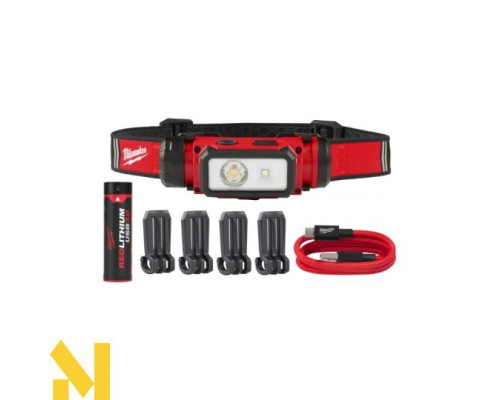 Ліхтар акумуляторний налобний MILWAUKEE L4HL2-301